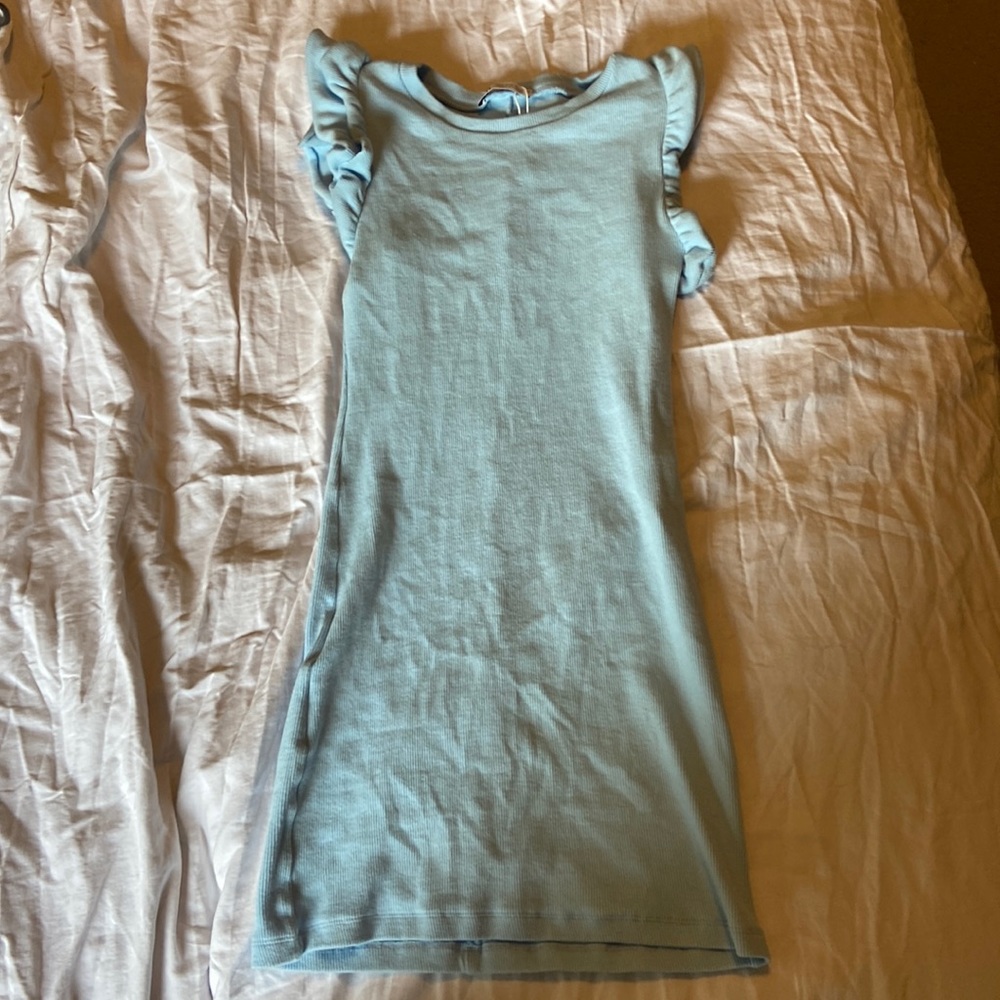 Robins Egg Blue Zara Dress size S